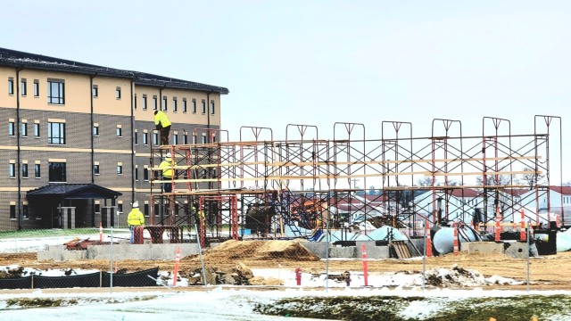 December 2022 construction operations of $11.96 million transient training brigade headquarters at Fort McCoy