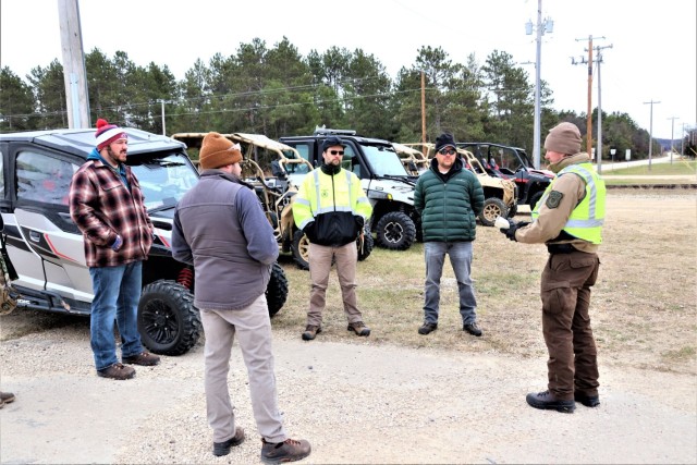 Off-road vehicle safety training at Fort McCoy