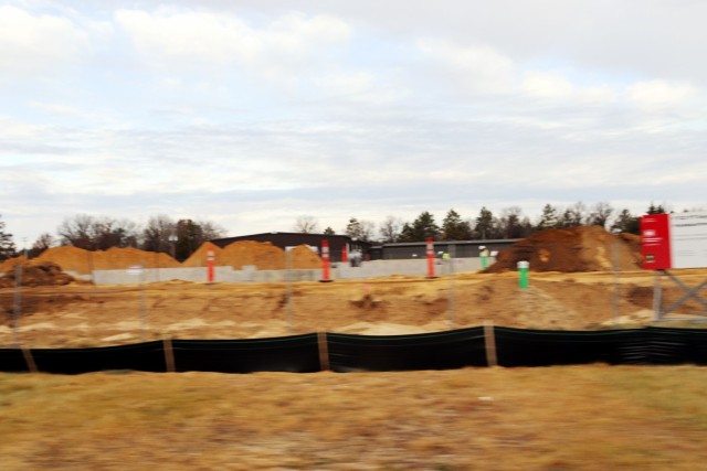 December 2022 construction operations of $11.96 million transient training brigade headquarters at Fort McCoy