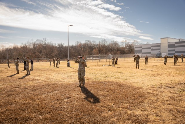 Soldiers Practice Operation of LTLM II During Training Session