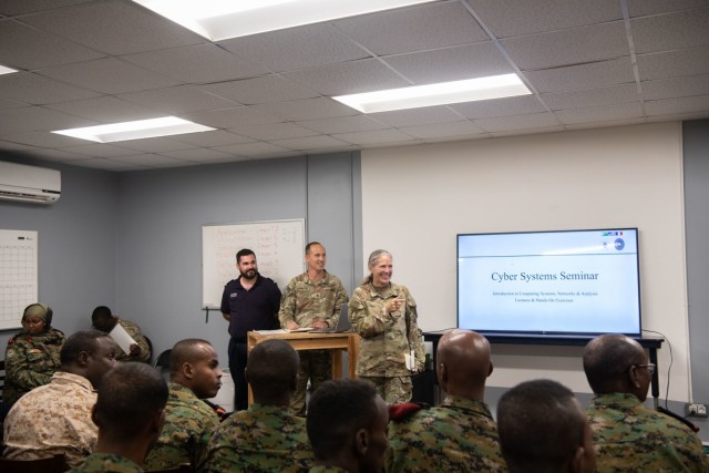 Djiboutian, French, US troops grow capabilities through Cyber Defense Engagement
