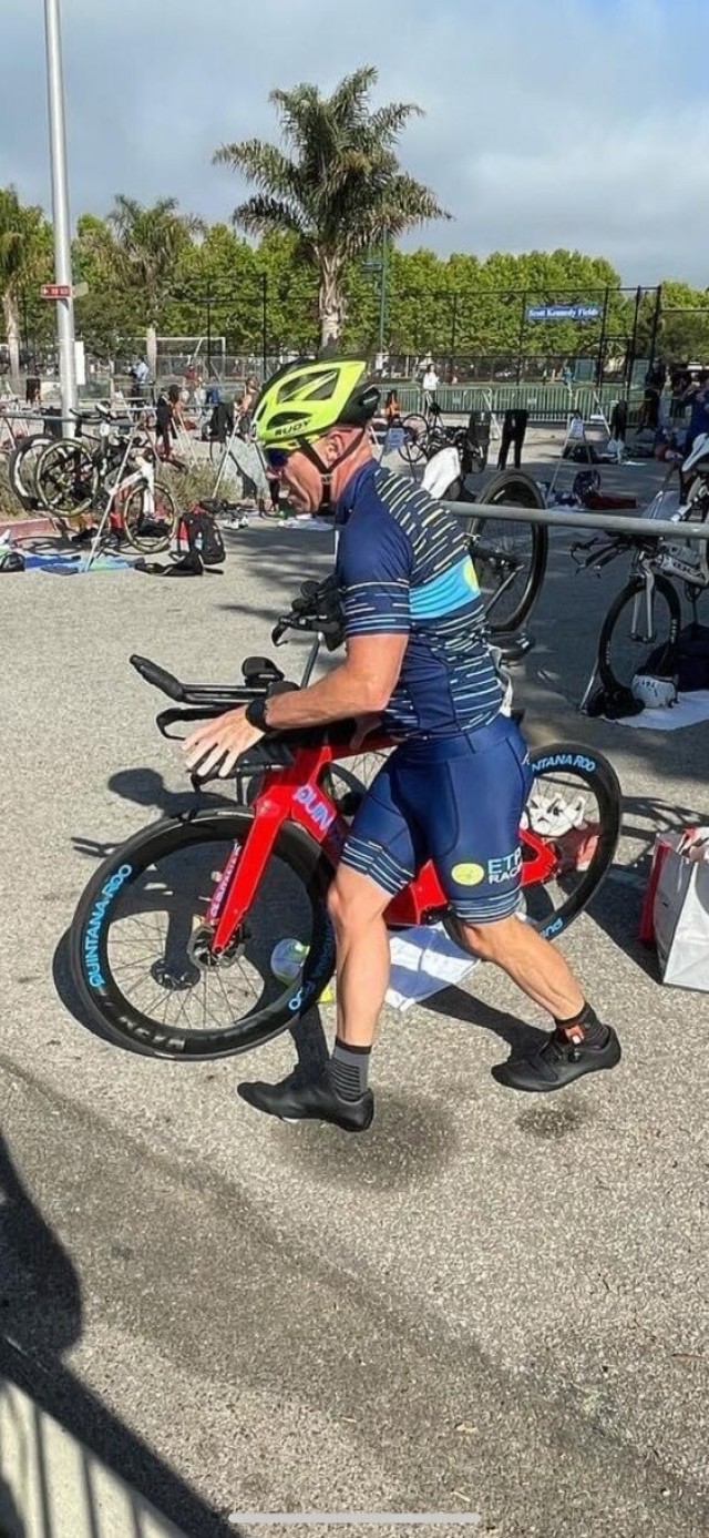 63rd Readiness Division “Citizen” Soldier qualifies for USA Triathlon team as a duathlete before recent injury
