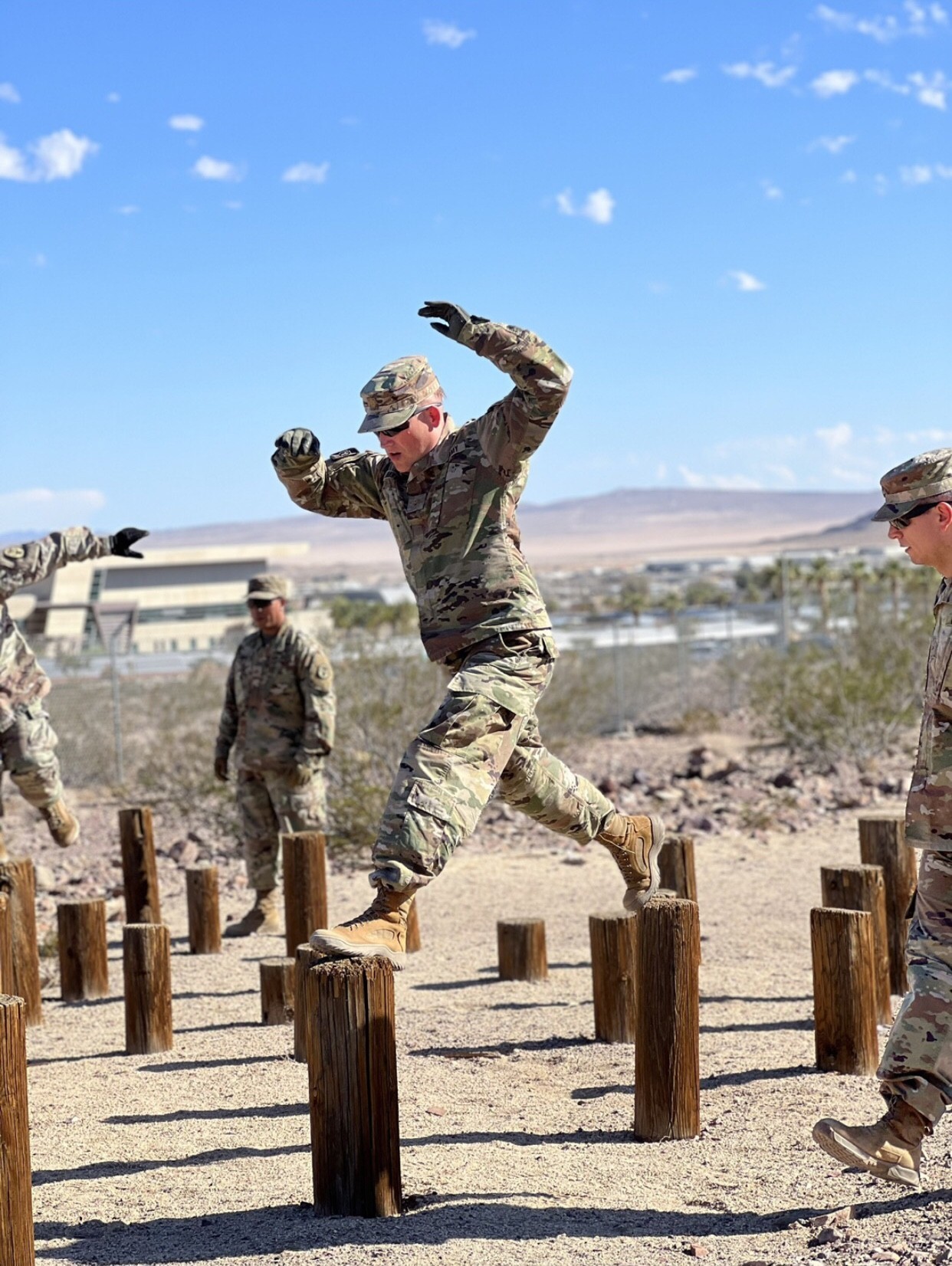 WACH Soldiers Boost Teamwork Resilience Skills On Obstacle Course