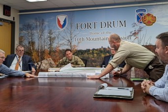 Fort Drum officials discuss bald eagle protection with Falcon Brigade