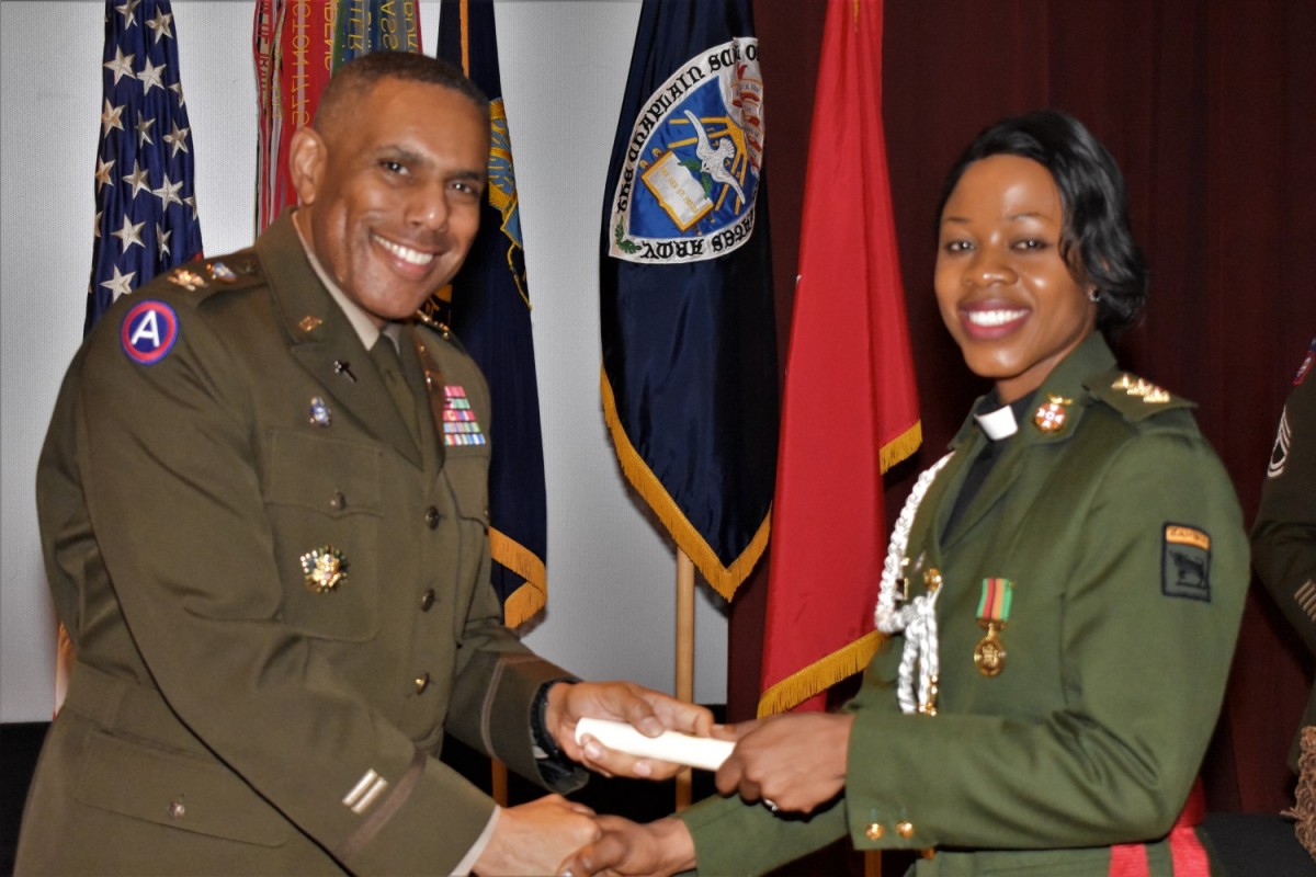 Zambia Army Chaplain Completes U.S. Army Chaplain Basic Officer Leader ...