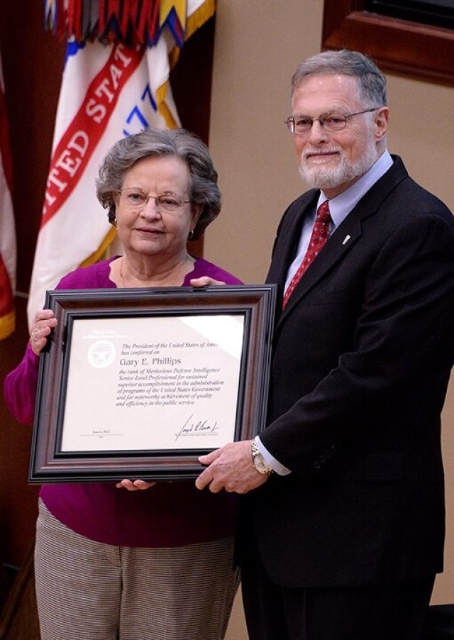 Phillips presented Presidential Rank Award