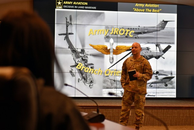 Enterprise JROTC Visits Rucker