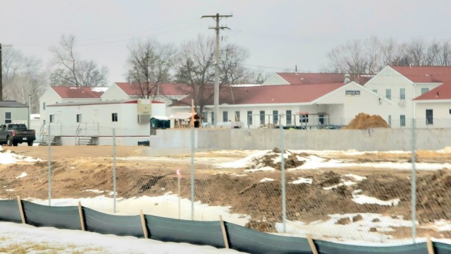 January 2023 construction operations of $11.96 million transient training brigade headquarters at Fort McCoy