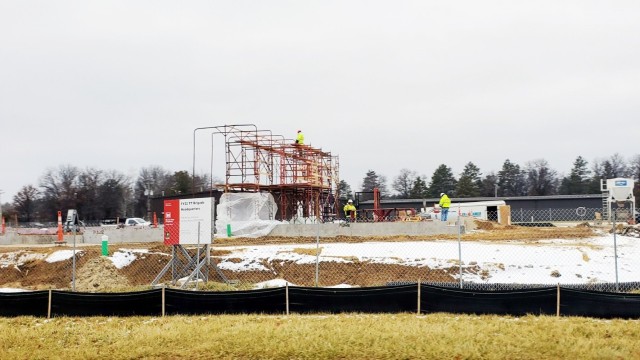 December 2022 construction operations of $11.96 million transient training brigade headquarters at Fort McCoy