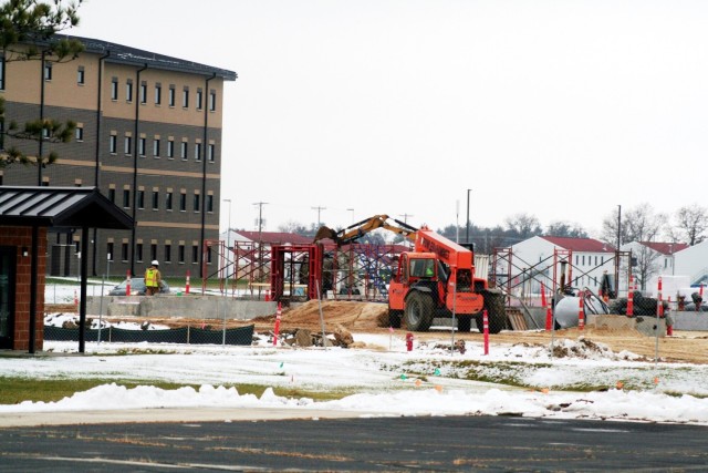 December 2022 construction operations of $11.96 million transient training brigade headquarters at Fort McCoy