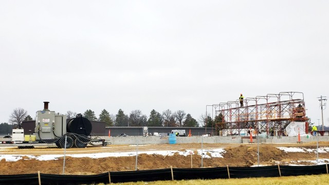 December 2022 construction operations of $11.96 million transient training brigade headquarters at Fort McCoy