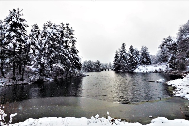 December 2022 winter scenes at Fort McCoy&#39;s Suujak Sep Lake in Pine View Recreation Area