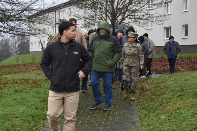 Soldiers celebrate civil rights leader at Sembach ceremony