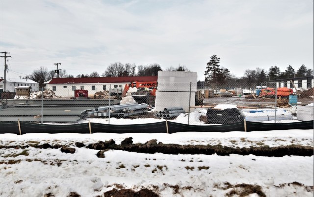 December 2022 construction operations of $11.96 million transient training brigade headquarters at Fort McCoy