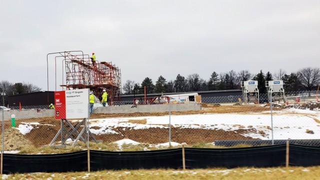 December 2022 construction operations of $11.96 million transient training brigade headquarters at Fort McCoy