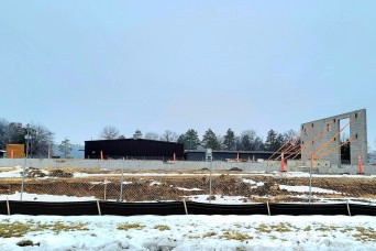 January 2023 brings continued construction operations of $11.96 million brigade headquarters at Fort McCoy