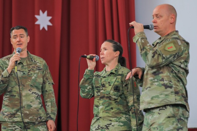 1st Infantry Division Band Brings Christmas Joy to Latvia