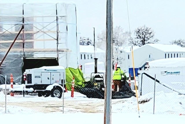 December 2022 construction operations of $11.96 million transient training brigade headquarters at Fort McCoy