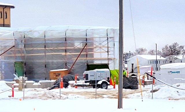 December 2022 construction operations of $11.96 million transient training brigade headquarters at Fort McCoy