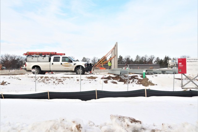 December 2022 construction operations of $11.96 million transient training brigade headquarters at Fort McCoy