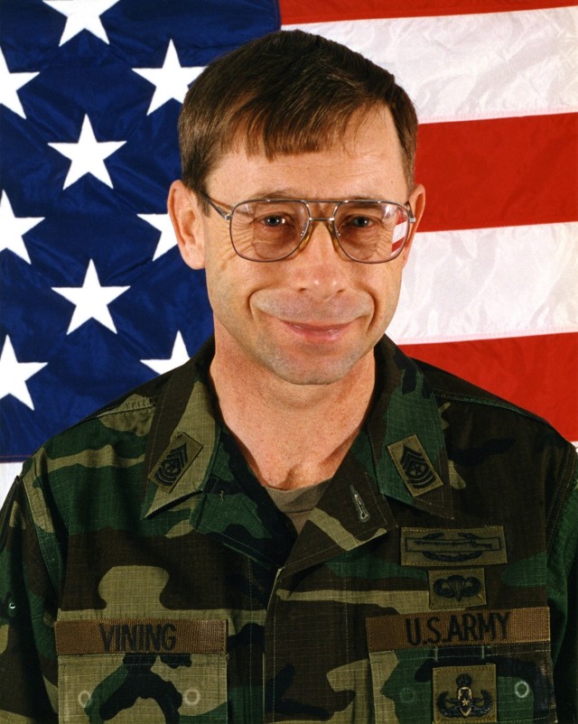 Retired Sgt. Maj. Mike R. Vining