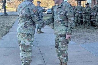 USAICoE CG visits Silent Sentinels Battalion at Goodfellow AFB