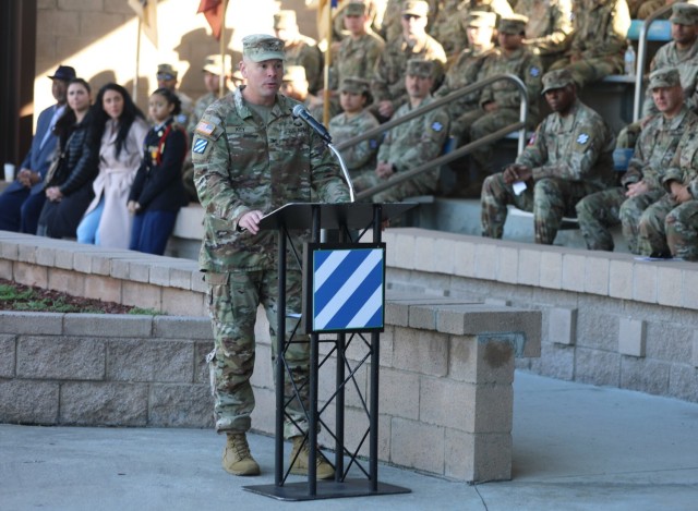 3rd Division Sustainment Brigade Change in Responsibility Ceremony