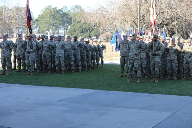 3rd Division Sustainment Brigade Change in Responsibility Ceremony