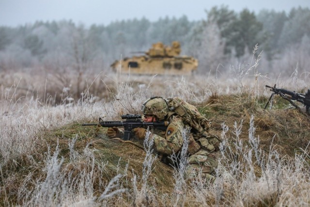 eFP Battle Group Poland&#39;s Chaos Co. Charges into Bull Run