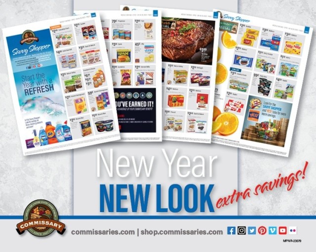 Commissaries unveil Savvy Shopper Sales Flyers for extra savings featured Jan. 16-29