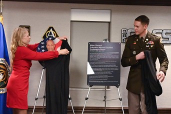 Program Executive Office dedicates conference room in memory of one of its own