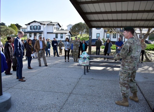 Presidio of Monterey hands over first keys to home in new, energy-efficient family housing area