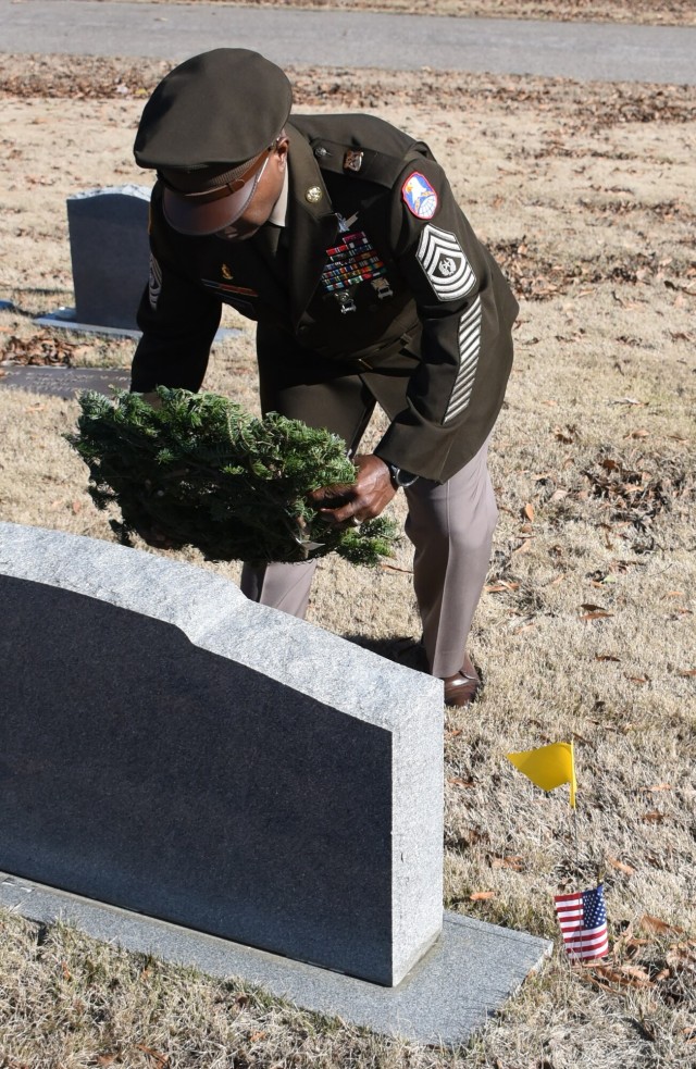 Hometown hero honors veterans during Wreaths Across America