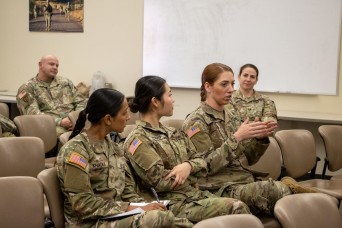 FORT HUACHUCA, Ariz. – A Women's Professional Leadership Forum provided an opportunity for junior leaders to hear from senior female mentors on Jan. 19...