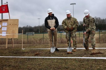 19th Engineers break ground on Caruso youth sports expansion