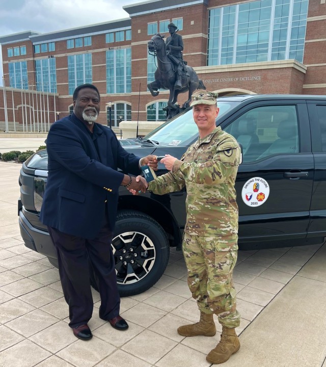 Fort Benning driving into the future with electric vehicles