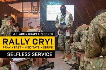 Chaplain Corps "Rally Cry!" initiative