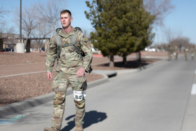 Bliss RSO, FMWR challenge Soldiers vying for foreign military ruck badge