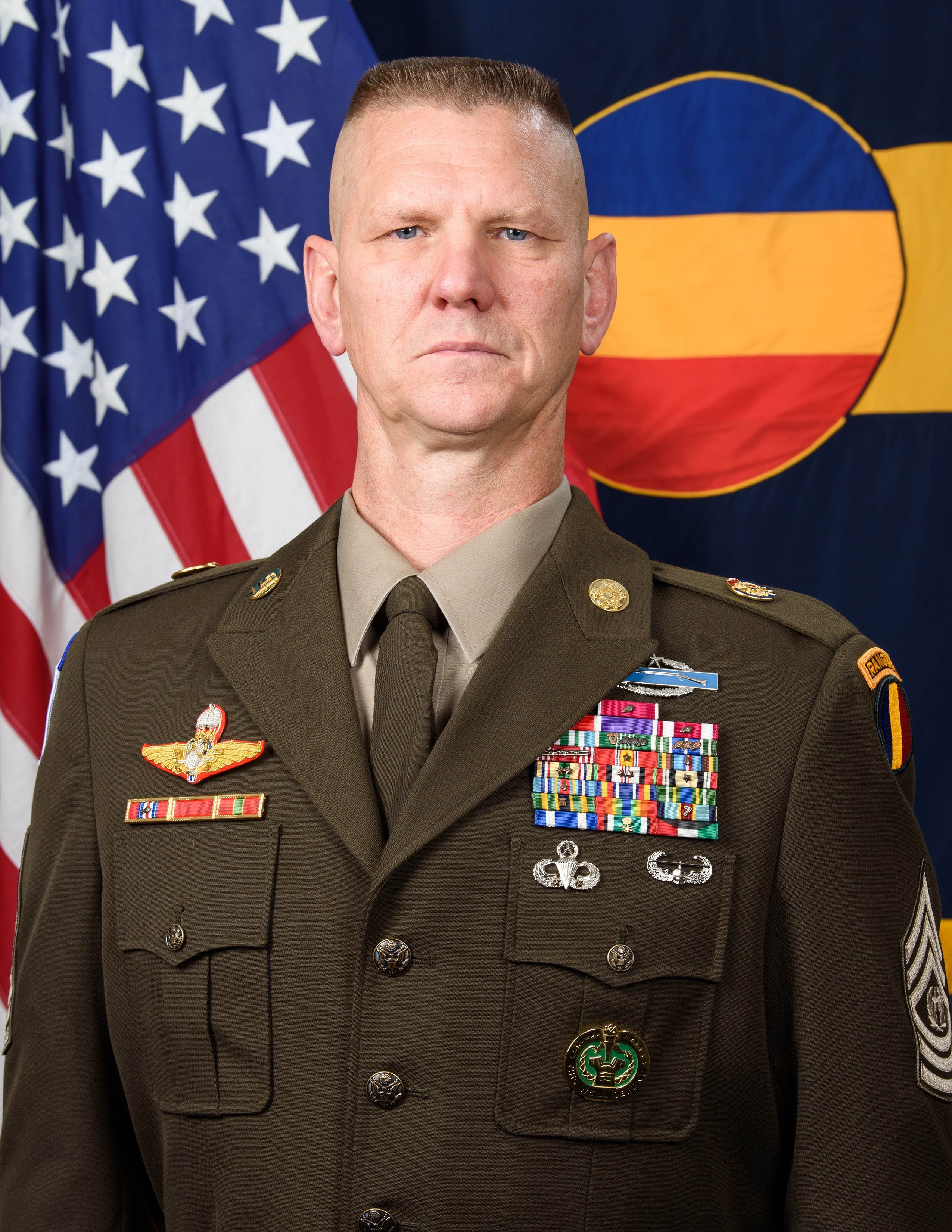 Command Sgt. Maj. Scott Beeson