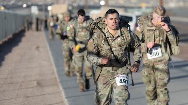 Bliss RSO, FMWR challenge Soldiers vying for foreign military ruck badge