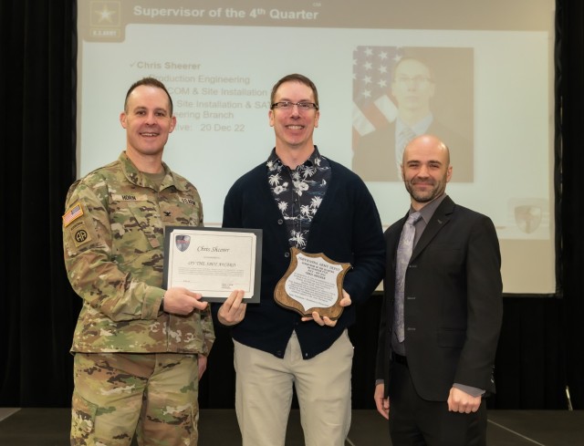 Supervisor of the Quarter Award highlights outstanding Tobyhanna leader ...