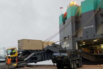 Riga Port Operations Solidify U.S. Army Access to Baltic Sea Region