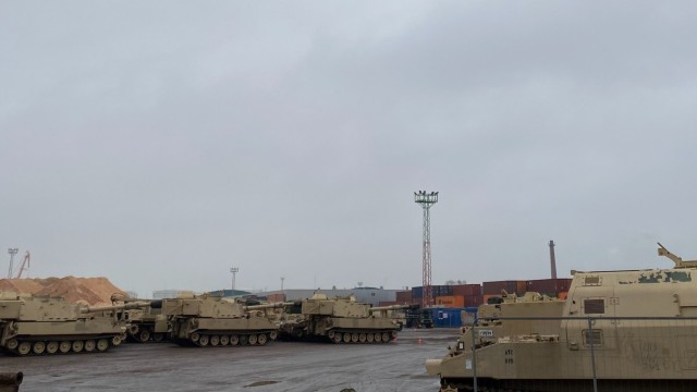 Riga Port Operations Solidify U.S. Army Access to Baltic Sea Region