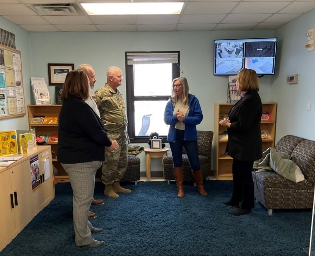 Coin Presentation at Detroit Arsenal