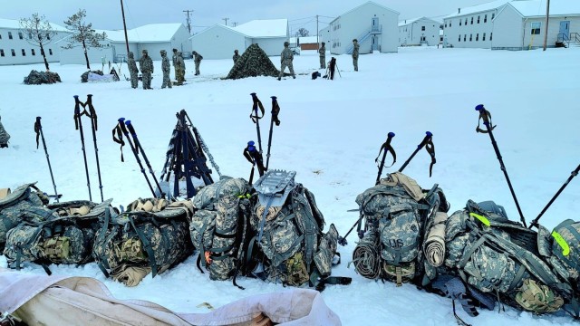 50 Airmen train in winter tactics, skills during January Cold-Weather Operations Course at Fort McCoy