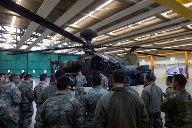 Task Force Orion visits Katterbach airfield