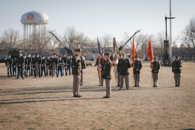 Field Artillery Commandant receives first star
