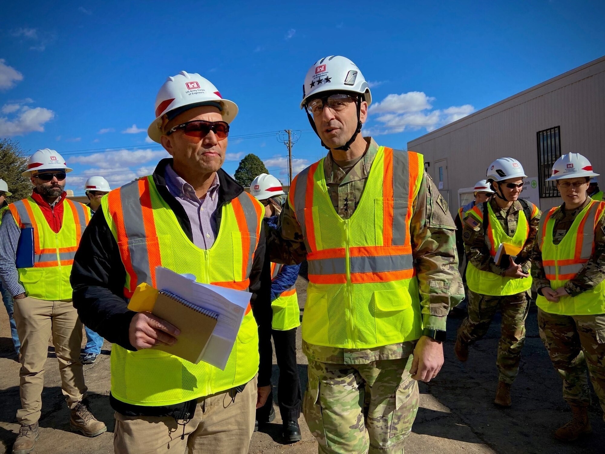 Army's Chief of Engineers visits USACE projects in the Southwest