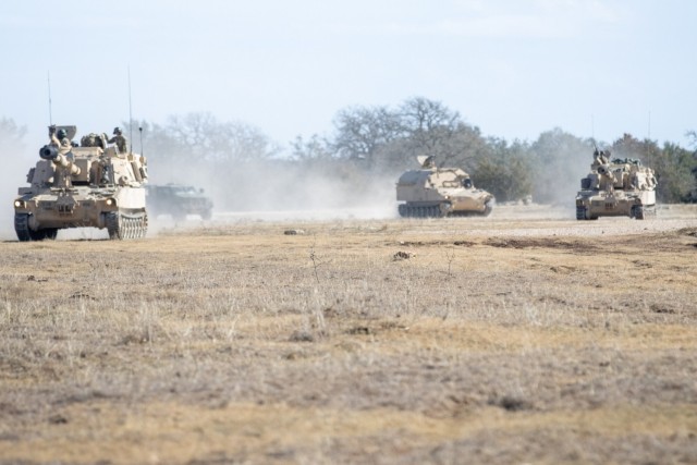 1-82 Field Artillery Table XII Gunnery