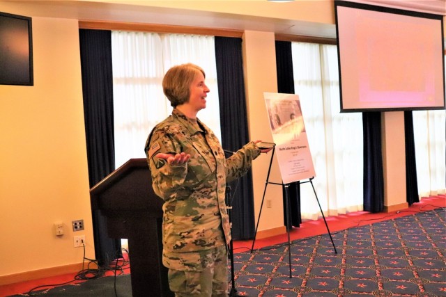 Fort McCoy Garrison Chaplain at 2023 Fort McCoy Martin Luther King Jr. Day observance